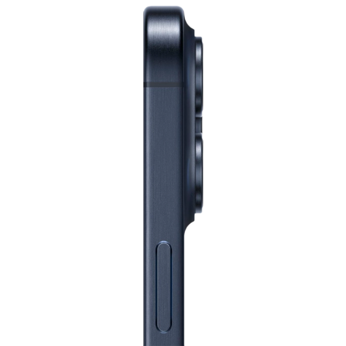 Telefon Apple iPhone 15 Pro, 1TB Blue Titanium MD Diagonala ecranului: 6,1 ", Rezolutia ecranului: 2556x1179, Max. Rezoluția camerei: 48 MP, Cameră frontală: 12 MP, Chipset: Apple A17 Pro (3 nm), Platformă software: iOS, Grad de protecție: IP68 rezistent la praf/apă, [2]