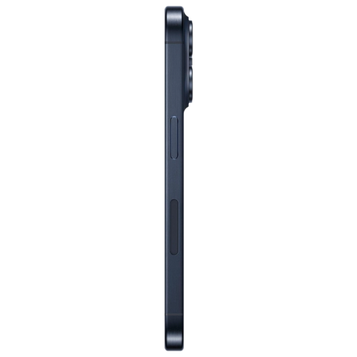 Telefon Apple iPhone 15 Pro, 1TB Blue Titanium MD Diagonala ecranului: 6,1 ", Rezolutia ecranului: 2556x1179, Max. Rezoluția camerei: 48 MP, Cameră frontală: 12 MP, Chipset: Apple A17 Pro (3 nm), Platformă software: iOS, Grad de protecție: IP68 rezistent la praf/apă, [5]