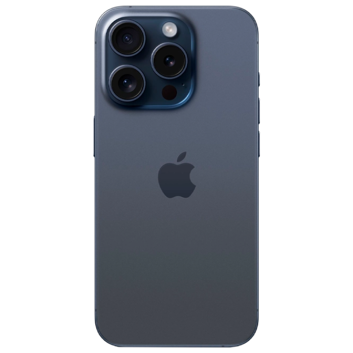 Telefon Apple iPhone 15 Pro, 1TB Blue Titanium MD Diagonala ecranului: 6,1 ", Rezolutia ecranului: 2556x1179, Max. Rezoluția camerei: 48 MP, Cameră frontală: 12 MP, Chipset: Apple A17 Pro (3 nm), Platformă software: iOS, Grad de protecție: IP68 rezistent la praf/apă, [4]