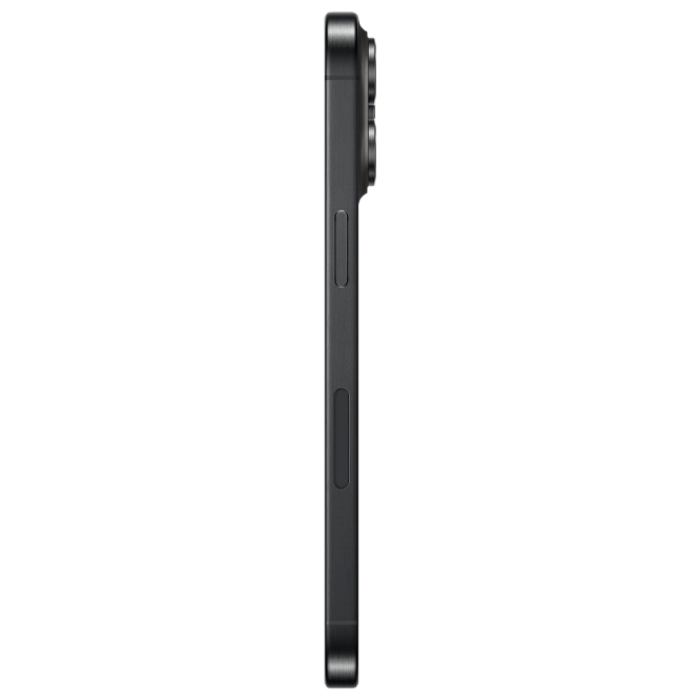 Telefon Apple iPhone 15 Pro Max, 256GB Black Titanium MD Diagonala ecranului: 6,7 ", Rezolutia ecranului: 2796x1290, Max. Rezoluția camerei: 48 MP, Cameră frontală: 12 MP, Chipset: Apple A17 Pro (3 nm), Platformă software: iOS, Grad de protecție: IP68 rezistent la praf/apă, [2]