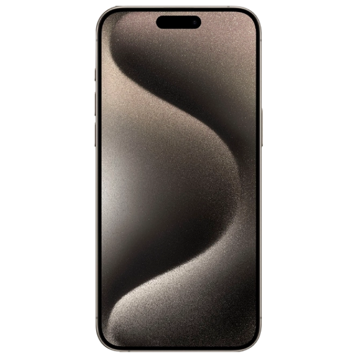 Telefon Apple iPhone 15 Pro Max, 512GB Natural Titanium MD Diagonala ecranului: 6,7 ", Rezolutia ecranului: 2796x1290, Max. Rezoluția camerei: 48 MP, Cameră frontală: 12 MP, Chipset: Apple A17 Pro (3 nm), Platformă software: iOS, Grad de protecție: IP68 rezistent la praf/apă, [5]