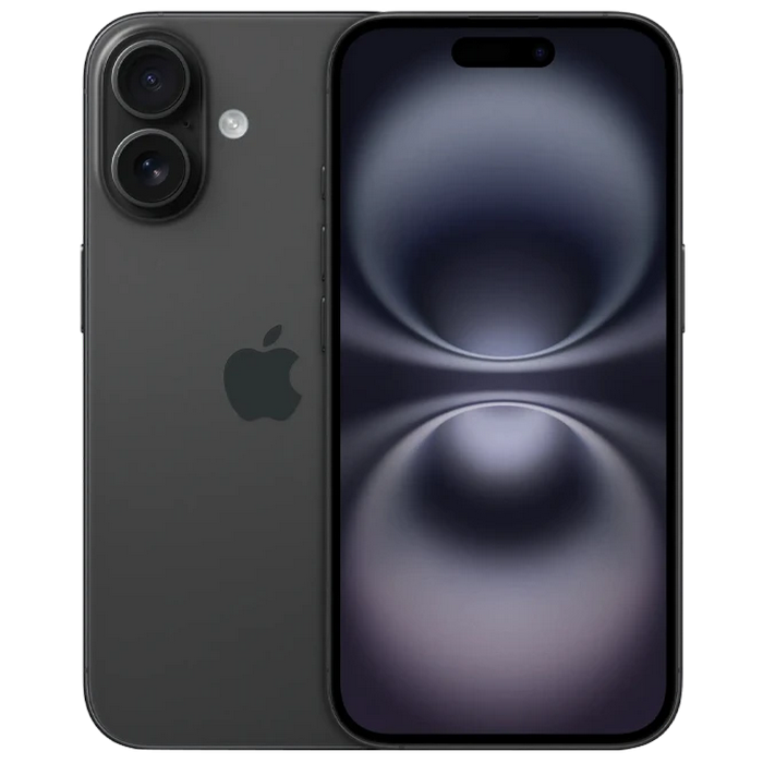 Telefon Apple iPhone 16, 128GB Black MD Diagonala ecranului: 6,1 ", Rezolutia ecranului: 2556x1179, Max. Rezoluția camerei: 48 MP, Cameră frontală: 12 MP, Chipset: Apple A18 (3 nm), Platformă software: iOS, Grad de protecție: IP68 rezistent la praf/apă, [1]