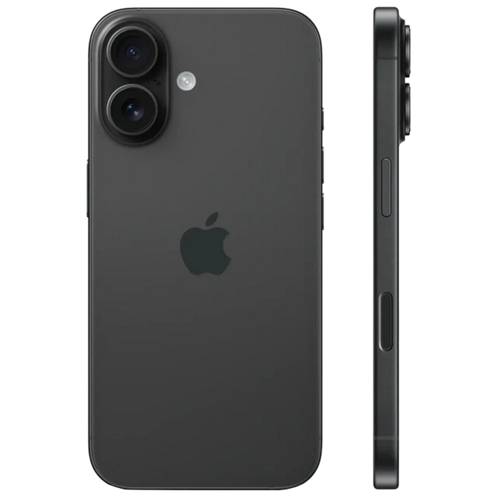 Telefon Apple iPhone 16, 128GB Black MD Diagonala ecranului: 6,1 ", Rezolutia ecranului: 2556x1179, Max. Rezoluția camerei: 48 MP, Cameră frontală: 12 MP, Chipset: Apple A18 (3 nm), Platformă software: iOS, Grad de protecție: IP68 rezistent la praf/apă, [6]