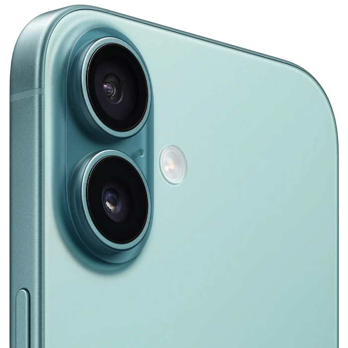 Telefon Apple iPhone 16, 128GB Teal MD Diagonala ecranului: 6,1 ", Rezolutia ecranului: 2556x1179, Max. Rezoluția camerei: 48 MP, Cameră frontală: 12 MP, Chipset: Apple A18 (3 nm), Platformă software: iOS, Grad de protecție: IP68 rezistent la praf/apă, [2]
