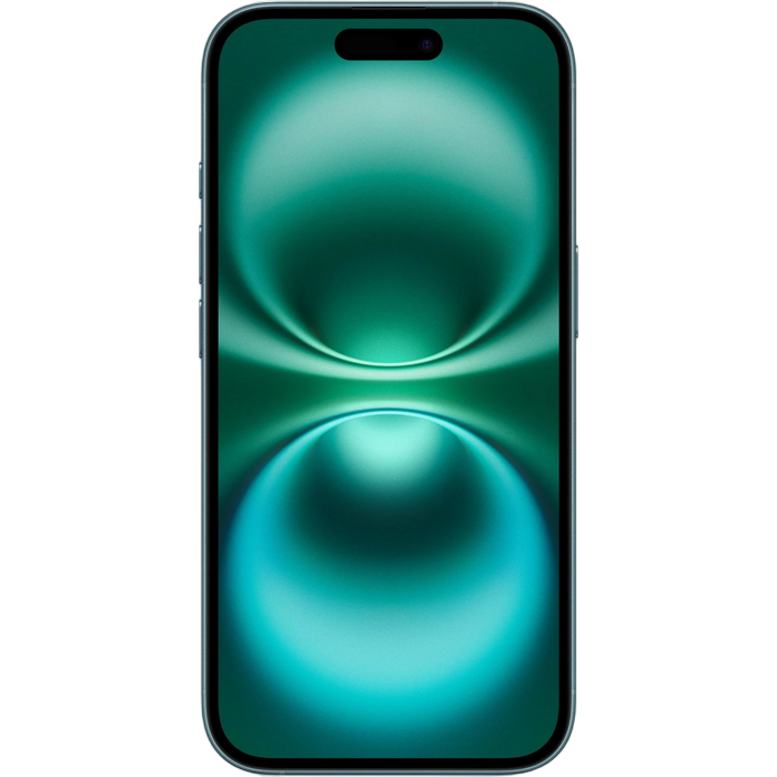 Telefon Apple iPhone 16, 128GB Teal MD Diagonala ecranului: 6,1 ", Rezolutia ecranului: 2556x1179, Max. Rezoluția camerei: 48 MP, Cameră frontală: 12 MP, Chipset: Apple A18 (3 nm), Platformă software: iOS, Grad de protecție: IP68 rezistent la praf/apă, [4]
