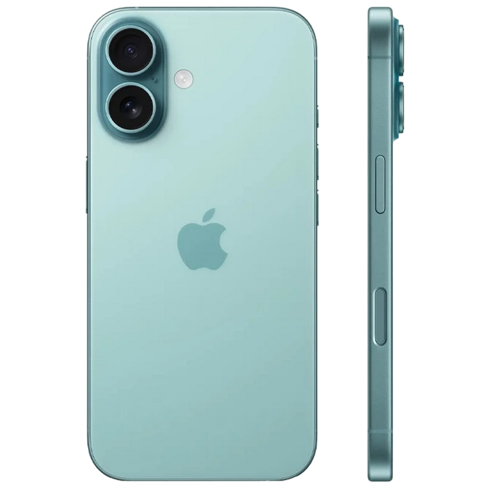 Telefon Apple iPhone 16, 256GB Teal MD Diagonala ecranului: 6,1 ", Rezolutia ecranului: 2556x1179, Max. Rezoluția camerei: 48 MP, Cameră frontală: 12 MP, Chipset: Apple A18 (3 nm), Platformă software: iOS, Grad de protecție: IP68 rezistent la praf/apă, [6]