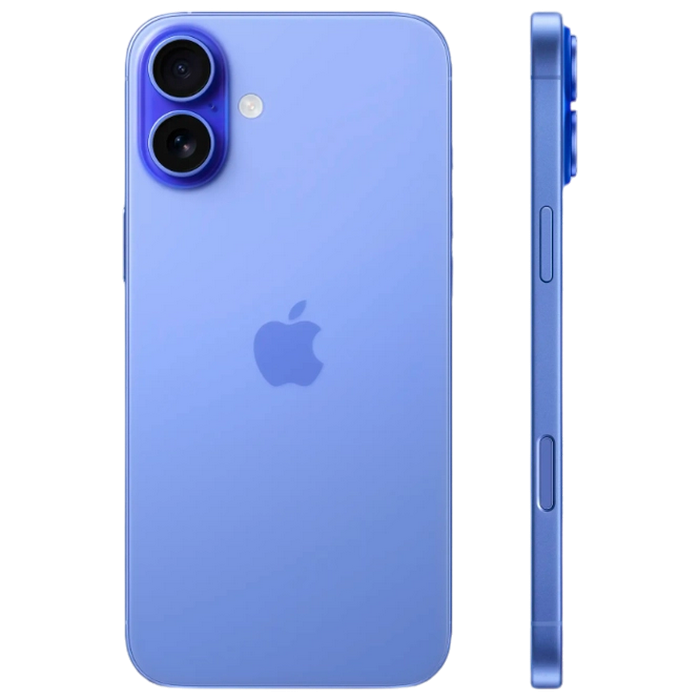 Телефон Apple iPhone 16, 512GB Ultramarine MD Diagonala ecranului: 6,1 ", Rezolutia ecranului: 2556x1179, Max. Rezoluția camerei: 48 MP, Cameră frontală: 12 MP, Chipset: Apple A18 (3 nm), Platformă software: iOS, Grad de protecție: IP68 rezistent la praf/apă, [6]
