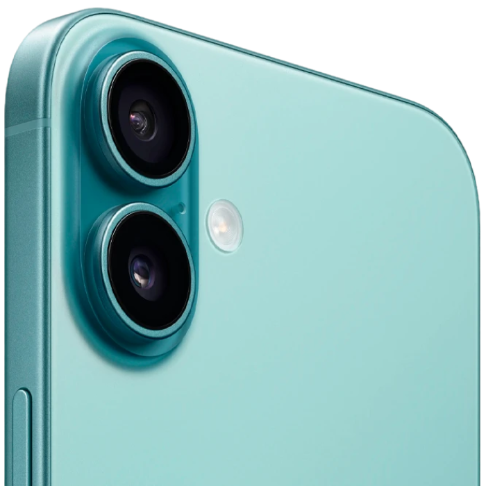 Telefon Apple iPhone 16 Plus, 128GB Teal MD Diagonala ecranului: 6,7 ", Rezolutia ecranului: 2796x1290, Max. Rezoluția camerei: 48 MP, Cameră frontală: 12 MP, Chipset: Apple A18 (3 nm), Platformă software: iOS, Grad de protecție: IP68 rezistent la praf/apă, [3]