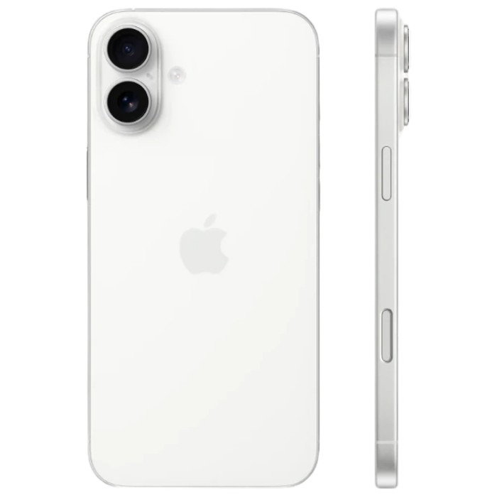 Telefon Apple iPhone 16 Plus, 128GB White MD Diagonala ecranului: 6,7 ", Rezolutia ecranului: 2556x1179, Max. Rezoluția camerei: 48 MP, Cameră frontală: 12 MP, Capacitate acumulator: 4000 mAh, Chipset: Apple A18 (3 nm), Platformă software: iOS, Grad de protecție: IP68 rezistent la praf/apă, [3]