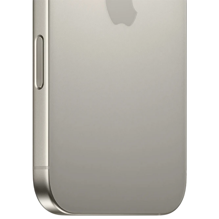 Telefon Apple iPhone 16 Pro 128GB Natural Titanium MD Diagonala ecranului: 6,3 ", Rezolutia ecranului: 1206 x 2622, Max. Rezoluția camerei: 48 MP, Cameră frontală: 12 MP, Chipset: Apple A18 Pro (3 nm), Platformă software: iOS, Grad de protecție: IP68 rezistent la praf/apă, [3]