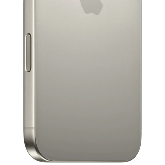 Telefon Apple iPhone 16 Pro Max 1TB Natural Titanium MD Diagonala ecranului: 6,9 ", Rezolutia ecranului: 1320 x 2868, Max. Rezoluția camerei: 48 MP, Cameră frontală: 12 MP, Chipset: Apple A18 (3 nm), Platformă software: iOS, Grad de protecție: IP67 rezistent la praf/apă, [4]