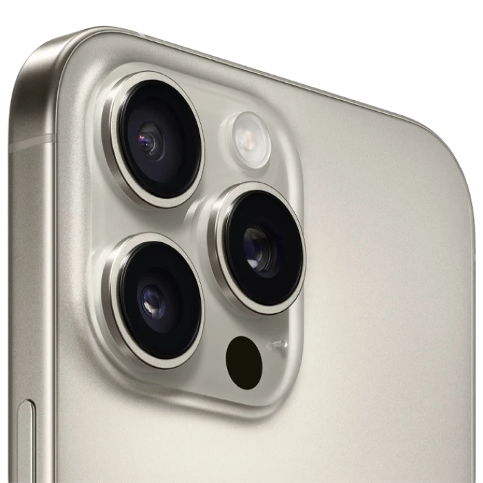 Telefon Apple iPhone 16 Pro Max 1TB Natural Titanium MD Diagonala ecranului: 6,9 ", Rezolutia ecranului: 1320 x 2868, Max. Rezoluția camerei: 48 MP, Cameră frontală: 12 MP, Chipset: Apple A18 (3 nm), Platformă software: iOS, Grad de protecție: IP67 rezistent la praf/apă, [2]