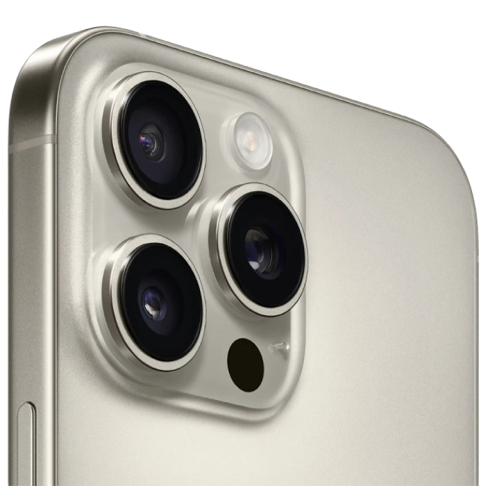 Телефон Apple iPhone 16 Pro Max 256GB Natural Titanium MD Diagonala ecranului: 6,9 ", Rezolutia ecranului: 1320 x 2868, Max. Rezoluția camerei: 48 MP, Cameră frontală: 12 MP, Chipset: Apple A18 (3 nm), Platformă software: iOS, Grad de protecție: IP67 rezistent la praf/apă, [2]