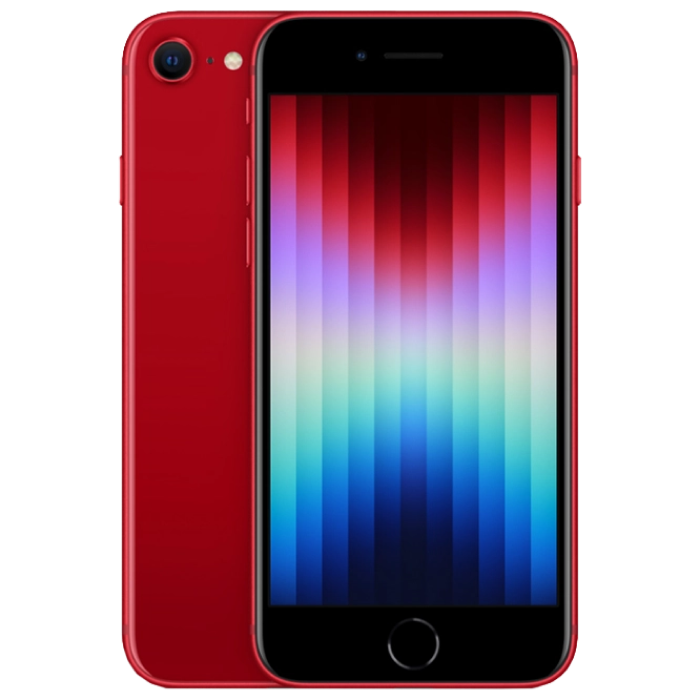 Telefon Apple iPhone SE 2022, 128Gb Red MD Diagonala ecranului: 4,7 ", Rezolutia ecranului: 1334x750, Max. Rezoluția camerei: 12 MP, Cameră frontală: 7 MP, Capacitate acumulator: 2018 mAh, Chipset: Apple A15 Bionic, Platformă software: iOS, Grad de protecție: IP67 rezistent la praf/apă, [10]
