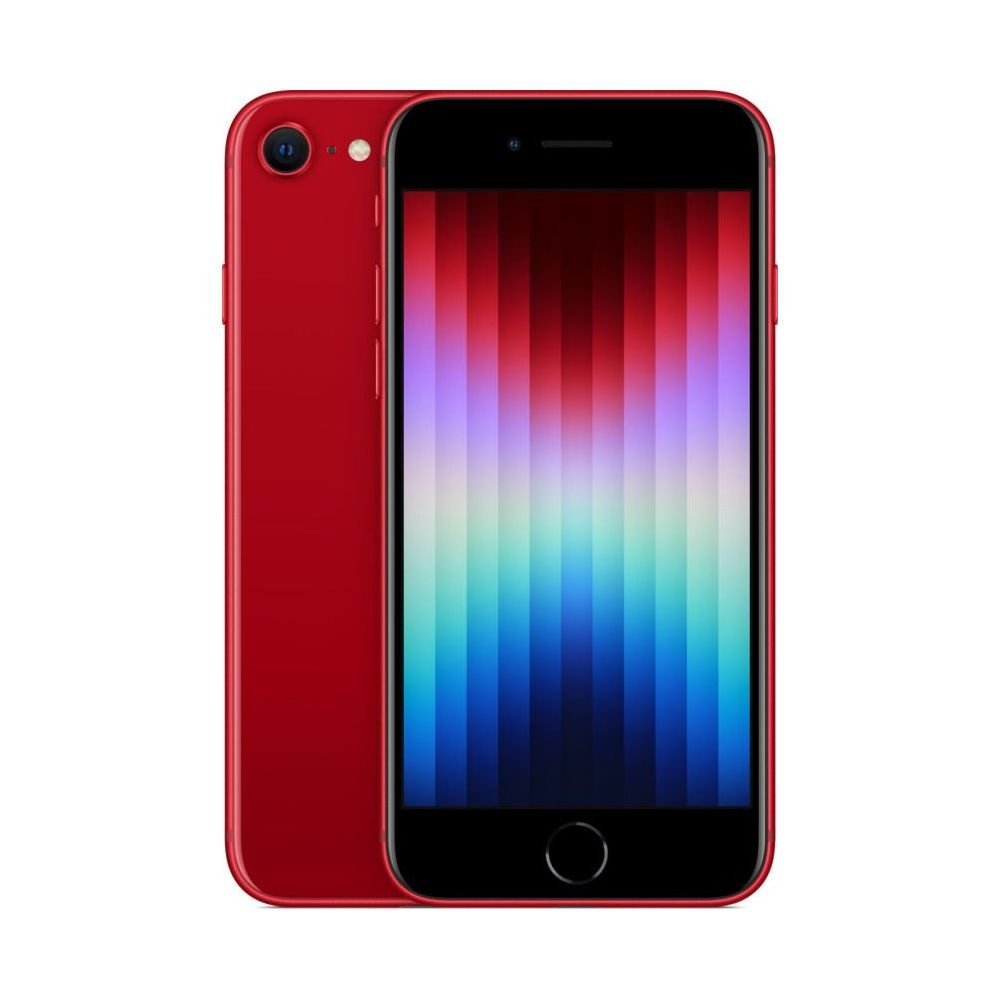 Telefon Apple iPhone SE 2022, 128Gb Red MD Diagonala ecranului: 4,7 ", Rezolutia ecranului: 1334x750, Max. Rezoluția camerei: 12 MP, Cameră frontală: 7 MP, Capacitate acumulator: 2018 mAh, Chipset: Apple A15 Bionic, Platformă software: iOS, Grad de protecție: IP67 rezistent la praf/apă, [9]