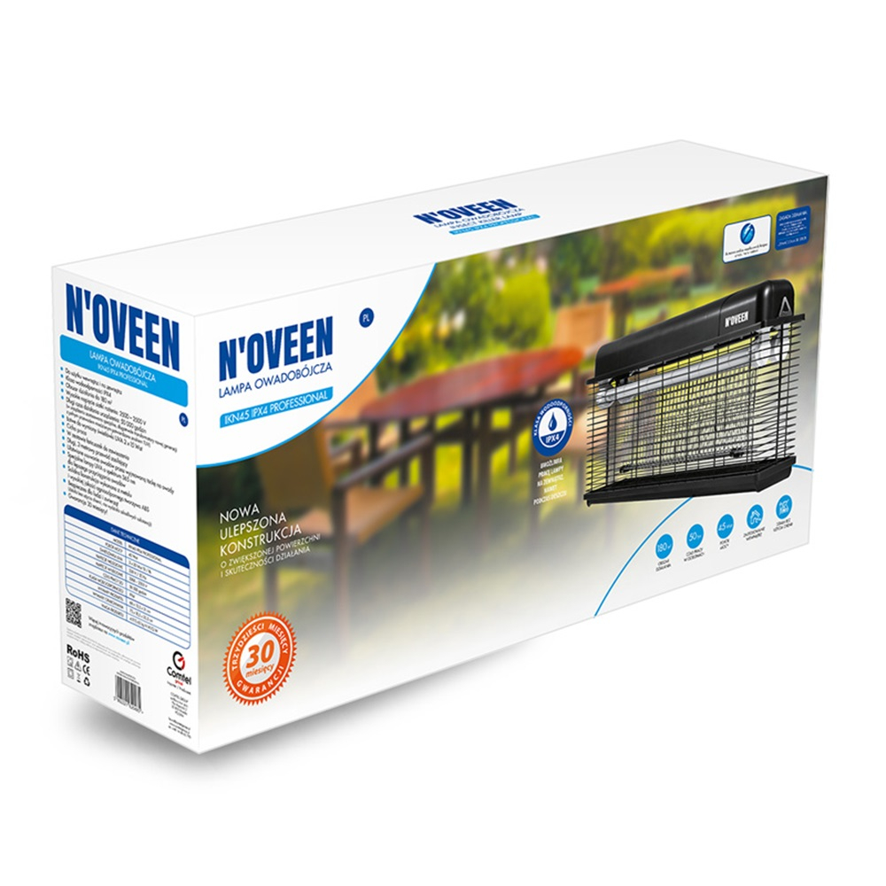 NOVEEN Insect killer lamp IKN45 IPX4 professional lampion, area up to 180 m2 [2]