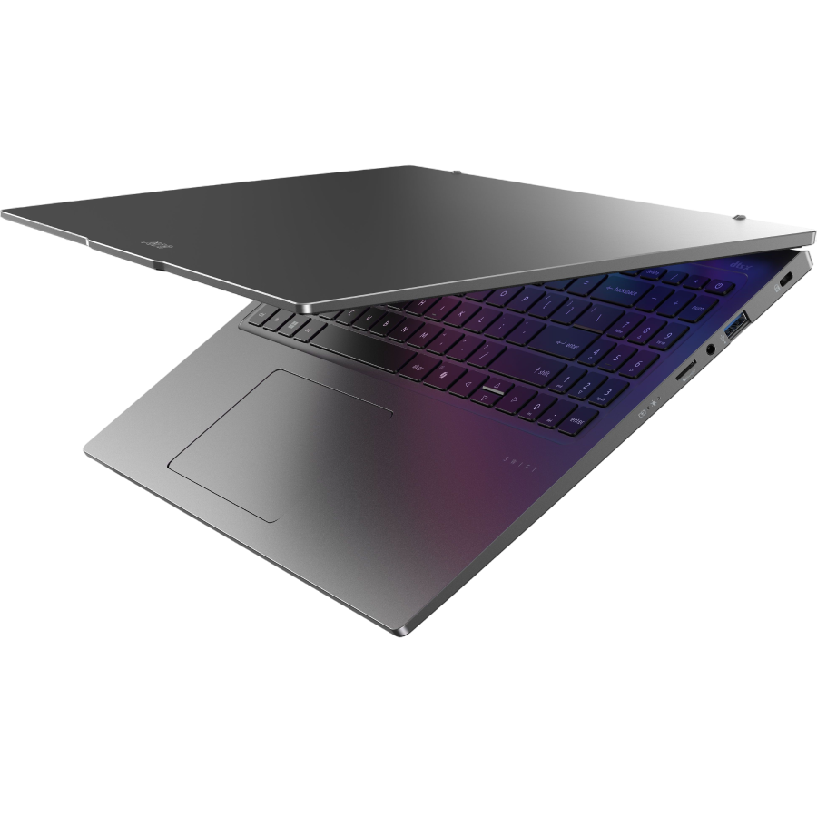 Ноутбук Acer 160 Swift Go 16 OLED SFG16-72 Gray - Intel Core Ultra 7 155U 16ГБ 1ТБ [12]