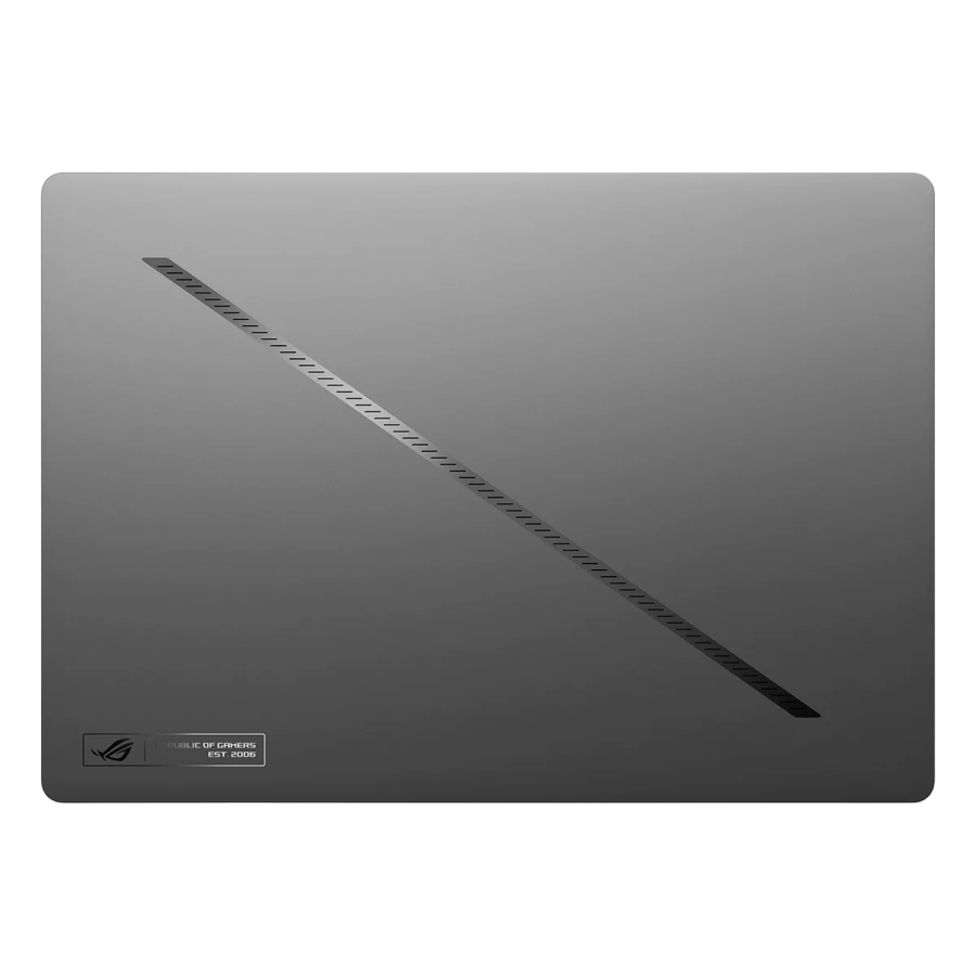 Ноутбук ASUS 14.0" ROG Zephyrus G14 GA403UV Gray - Ryzen 9 8945HS 32Gb 1Tb 14.0" OLED 3K (2880x1800) 120Hz Glare, AMD Ryzen 9 8945HS (8x Core, 4.0GHz - 5.2GHz, 16Mb), 32Gb (2x 16Gb onboard) LPDDR5X, 1Tb PCIE, GeForce RTX 4060 8Gb, HDMI, 802.11ax, Bluetooth, 1x USB4, 1x USB-C DP, 2x USB-A, Card Reader, IR FHD Webcam, No OS, 4-cell 73Wh Battery, Illuminated Keyboard, 1.5kg, Eclipse Gray [2]