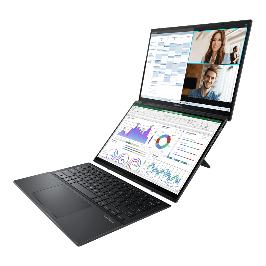 Laptop ASUS 140 Zenbook DUO OLED UX8406CA Gray - Intel Core Ultra 9 285H 32Gb 2Tb Win 11 [9]