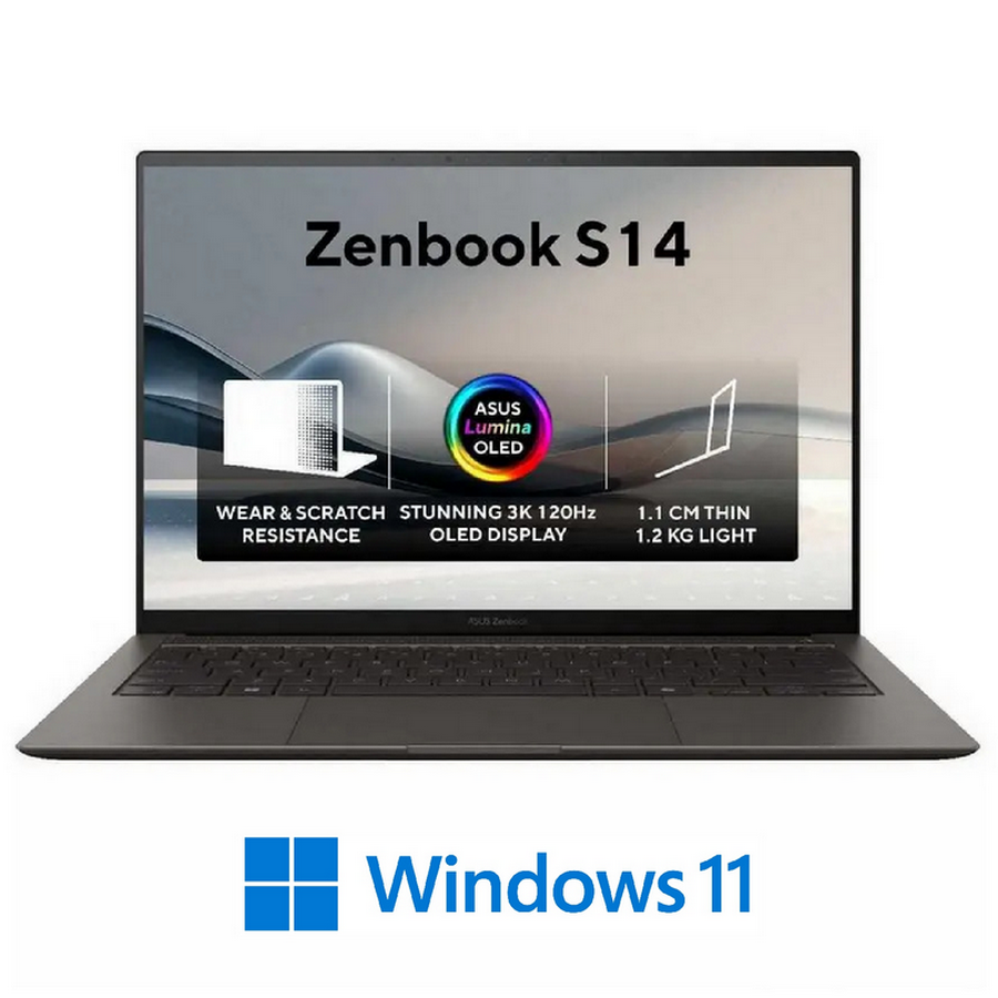 Ноутбук ASUS 140 Zenbook S 14 OLED UX5406SA Gray - Intel Core Ultra 7 258V 32ГБ 1ТБ Win 11 [3]
