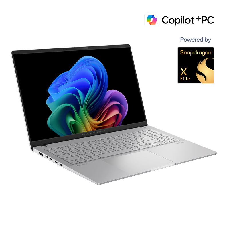 Laptop ASUS 156 Vivobook S 15 OLED S5507QA Silver - Snapdragon X Elite X1E-78-100 32Gb 1Tb Win 11 [1]