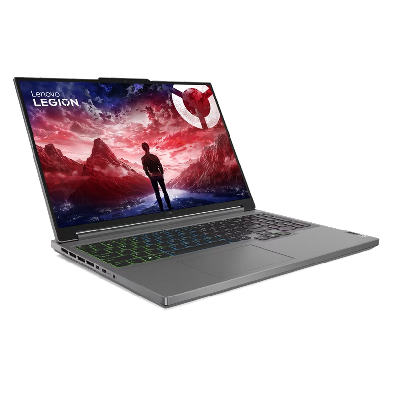Ноутбук Lenovo 16.0" Legion Slim 5 16AHP9 - AMD Ryzen 7 8845HS 32Gb 1Tb 16.0" IPS WQXGA (2560x1600) 240Hz Non-glare, AMD Ryzen 7 8845HS (8x Core, 3.8GHz - 5.1GHz, 16Mb), 32Gb (2x 16Gb) DDR5-5600, 1Tb PCIE, GeForce RTX 4060 8Gb, HDMI, Gbit Ethernet, 802.11ax, Bluetooth, 2x USB-C DP, 2x USB-A, Card Reader, FHD Webcam, No OS, 80Wh Battery, Illuminated RGB Keyboard, 2.3kg, Luna Grey, Mousepad [8]