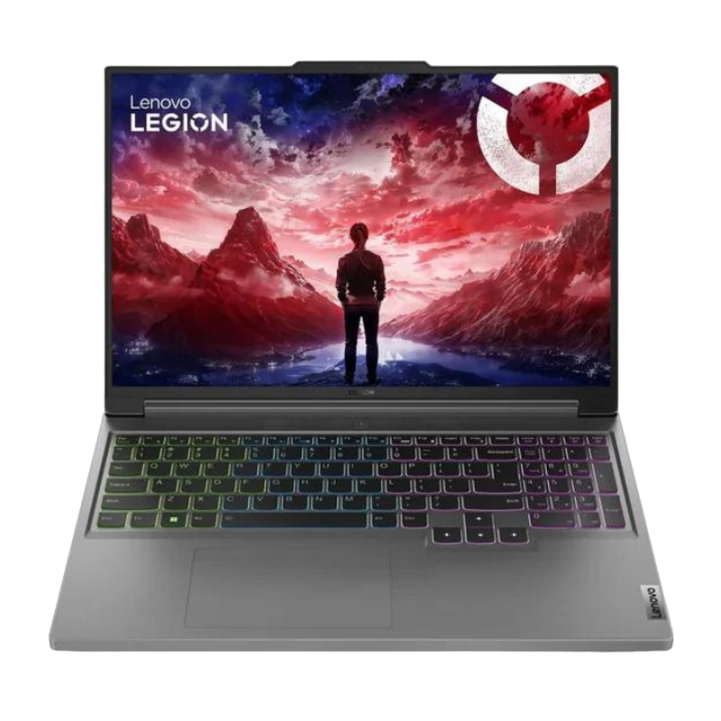 Ноутбук Lenovo 16.0" Legion Slim 5 16AHP9 - AMD Ryzen 7 8845HS 32Gb 1Tb 16.0" IPS WQXGA (2560x1600) 240Hz Non-glare, AMD Ryzen 7 8845HS (8x Core, 3.8GHz - 5.1GHz, 16Mb), 32Gb (2x 16Gb) DDR5-5600, 1Tb PCIE, GeForce RTX 4060 8Gb, HDMI, Gbit Ethernet, 802.11ax, Bluetooth, 2x USB-C DP, 2x USB-A, Card Reader, FHD Webcam, No OS, 80Wh Battery, Illuminated RGB Keyboard, 2.3kg, Luna Grey, Mousepad [9]