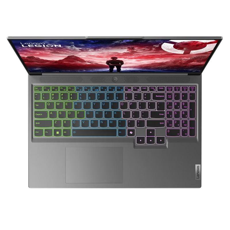 Ноутбук Lenovo 16.0" Legion Slim 5 16AHP9 - AMD Ryzen 7 8845HS 32Gb 1Tb 16.0" IPS WQXGA (2560x1600) 240Hz Non-glare, AMD Ryzen 7 8845HS (8x Core, 3.8GHz - 5.1GHz, 16Mb), 32Gb (2x 16Gb) DDR5-5600, 1Tb PCIE, GeForce RTX 4060 8Gb, HDMI, Gbit Ethernet, 802.11ax, Bluetooth, 2x USB-C DP, 2x USB-A, Card Reader, FHD Webcam, No OS, 80Wh Battery, Illuminated RGB Keyboard, 2.3kg, Luna Grey, Mousepad [2]