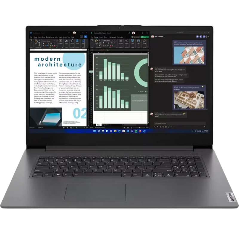 Laptop Lenovo 173 V17 G4 IRU Grey - Intel Core i7-1355U 16Gb 512Gb [1]