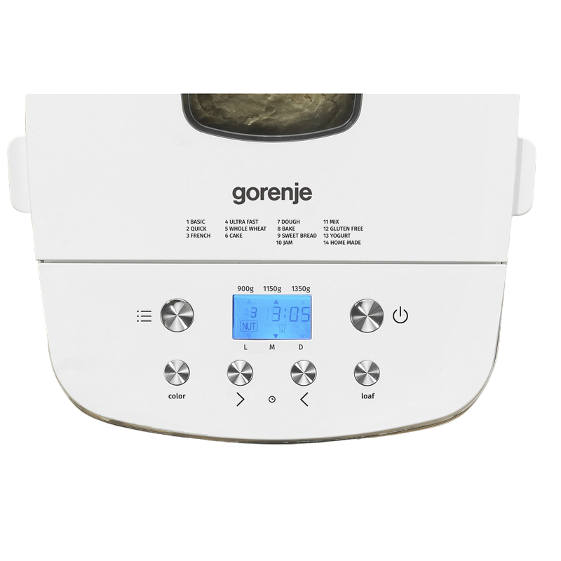 Хлебопечка Gorenje BM1350W [5]
