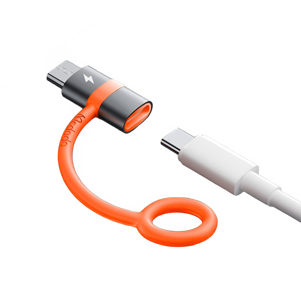 Mcdodo Тип-C к адаптеру Micro USB, Черный [3]