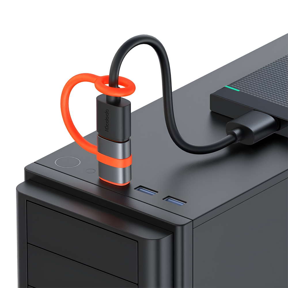 Mcdodo Адаптер Type-C к USB-A, черный [3]