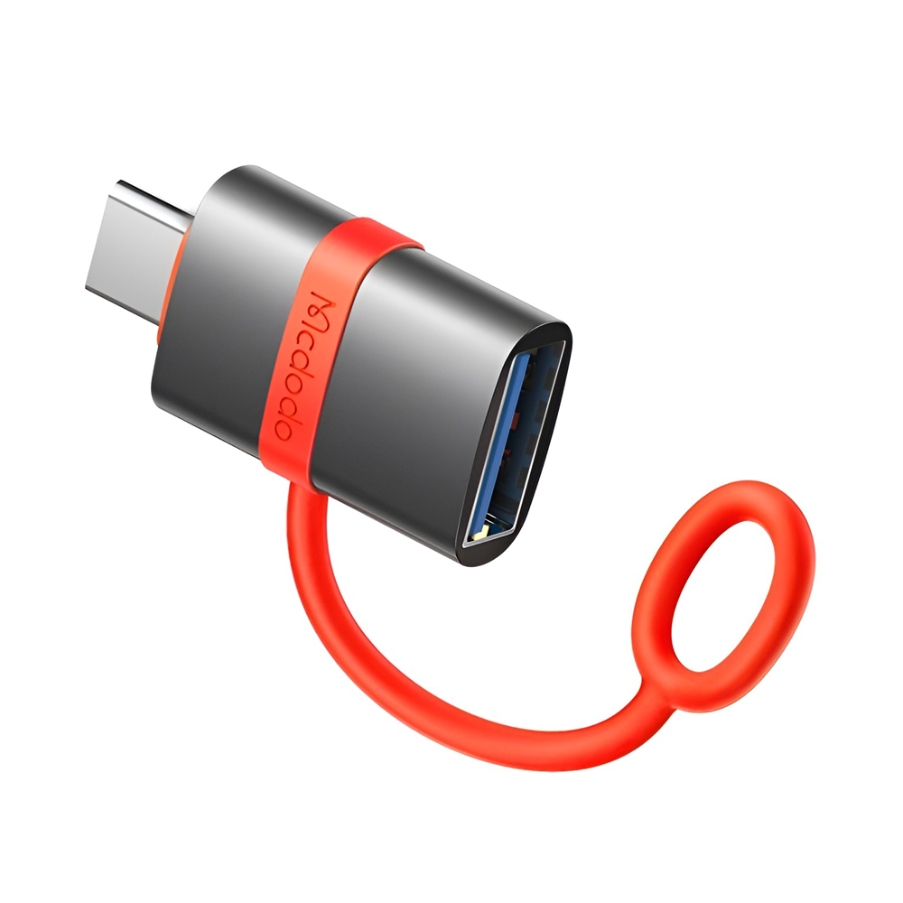 Mcdodo адаптер USB-A к Type-C, черный [1]