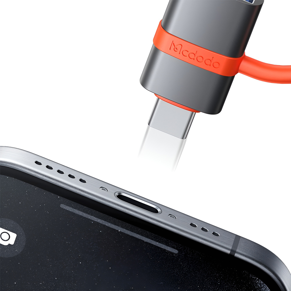 Mcdodo адаптер USB-A к Type-C, черный [3]