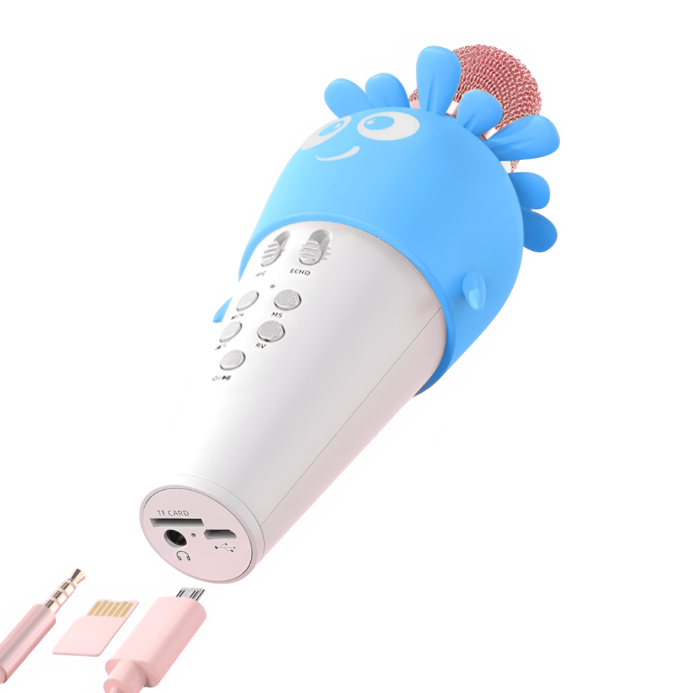 WOO Wireless Karaoke Microphone K5, 5W, Blue [3]