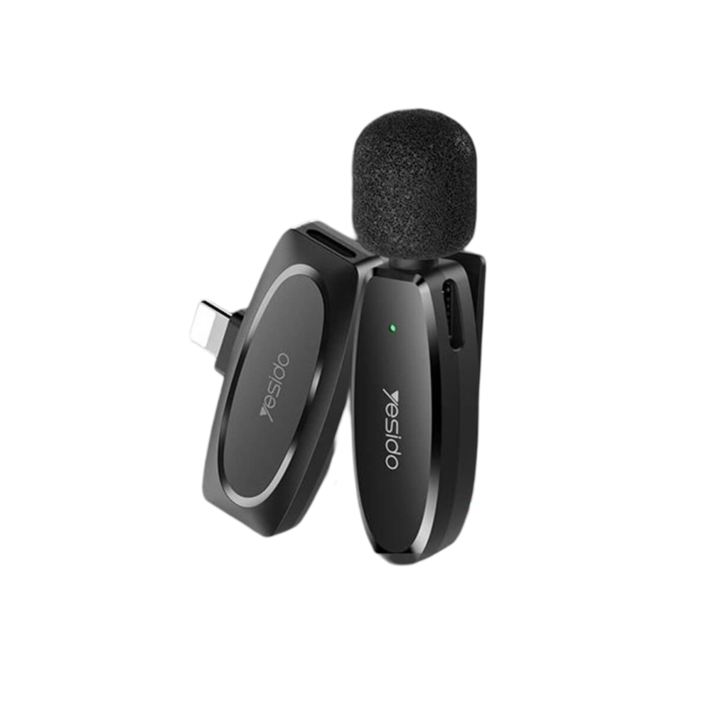 Yesido Digital Single Wireless Microphone (Type-C) KR11, Black [2]