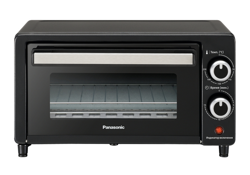 Электропечь Panasonic NT-H900KTQ, 1000Вт, 9Л, Черный [10]