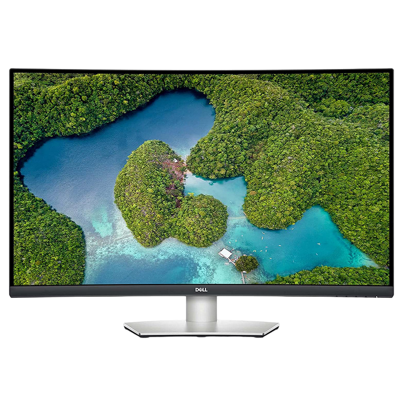 Monitor 4K Samsung 31.5" S3221QSA, VA, UHD, 60Hz, FreeSync, Boxe, Argintiu [1]