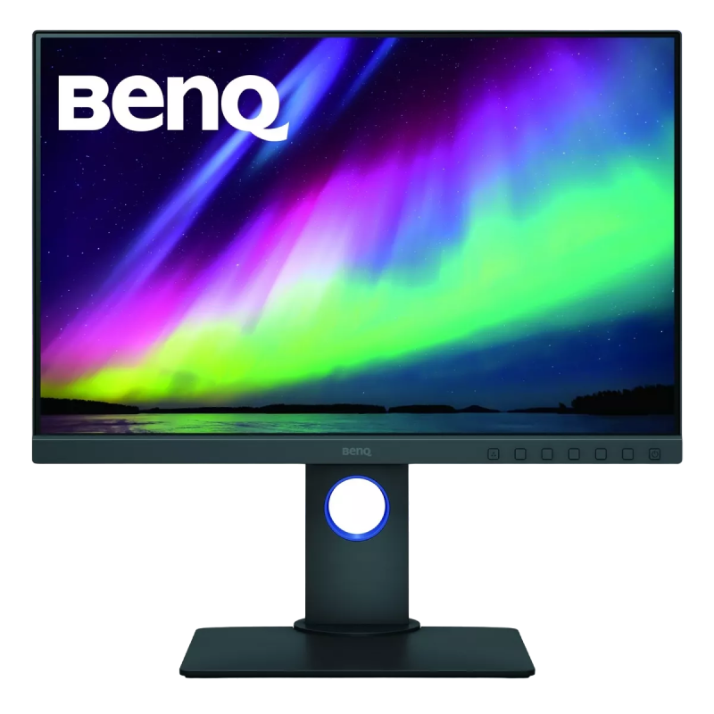 Монитор BenQ 24.1" SW240, AHVA-IPS, 1920x1200, 75Гц, 5мс, Pivot, Черный [1]