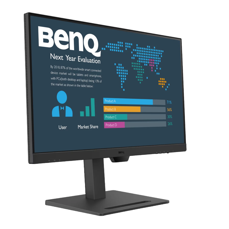 Монитор BenQ 27" BL2790QT, IPS, QHD, 75Гц, USB-C, с динамиками, Pivot, Черный [9]