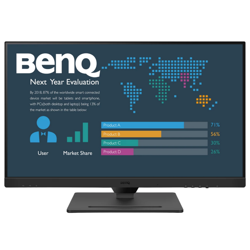 Монитор BenQ 27" BL2790QT, IPS, QHD, 75Гц, USB-C, с динамиками, Pivot, Черный [4]