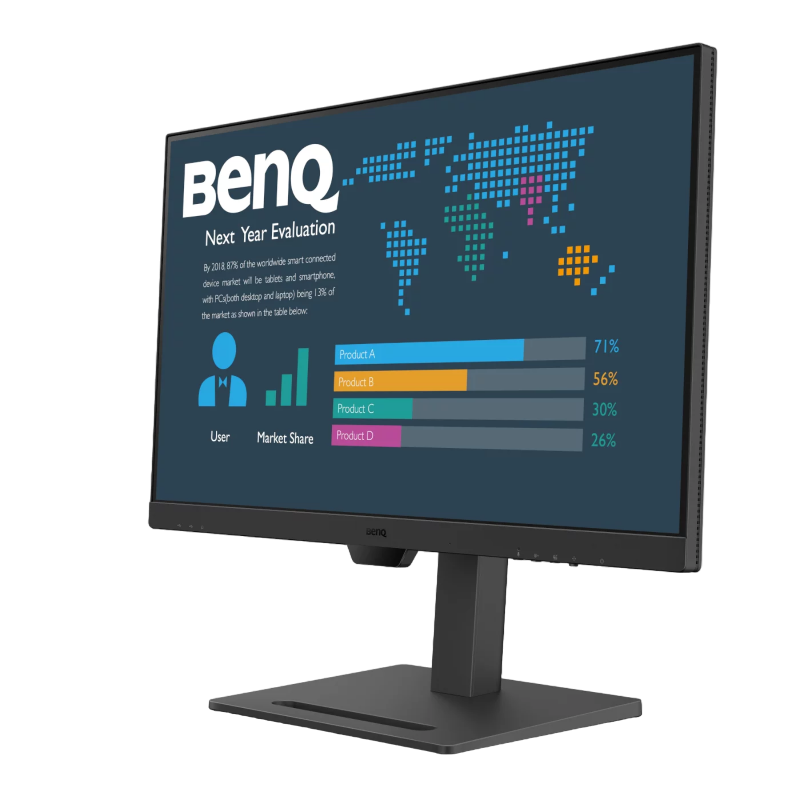 Монитор BenQ 27" BL2790QT, IPS, QHD, 75Гц, USB-C, с динамиками, Pivot, Черный [3]