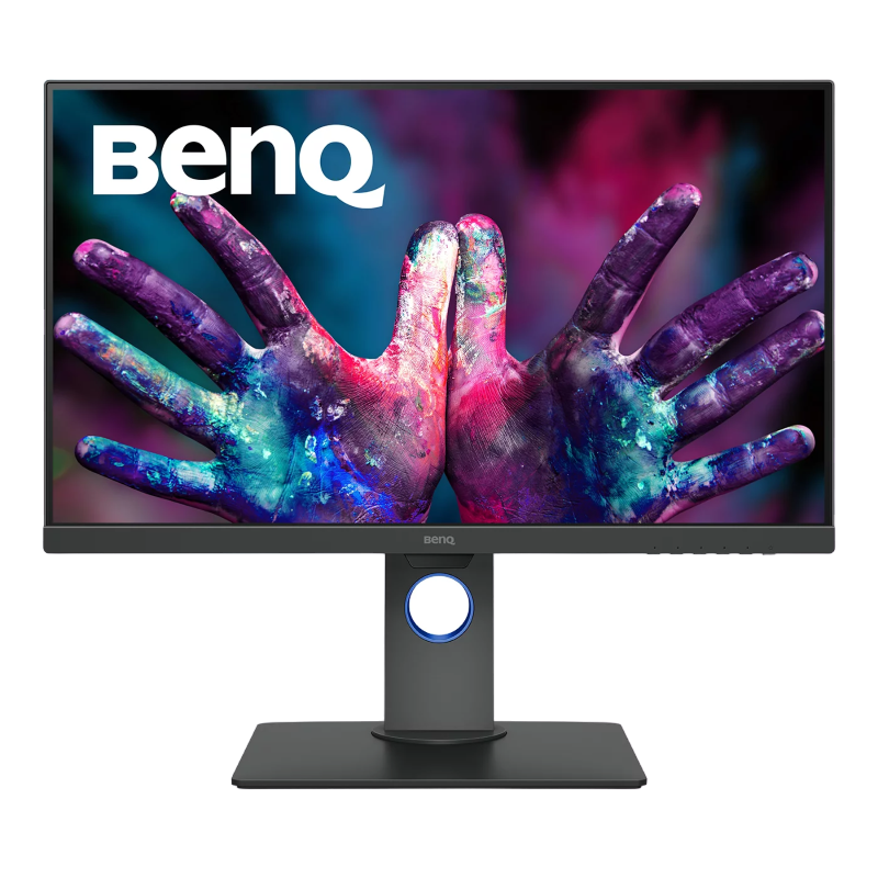Монитор BenQ 27" PD2700U, AH-IPS, 4K UHD, 75Гц, HDR10, KVM, с динамиками, Pivot, Черный [1]