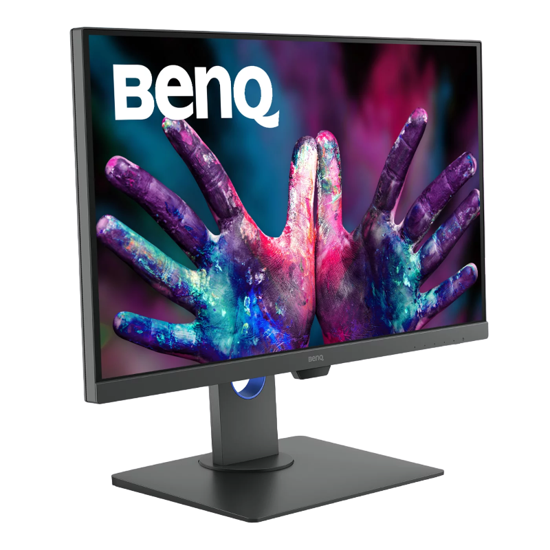 Монитор BenQ 27" PD2700U, AH-IPS, 4K UHD, 75Гц, HDR10, KVM, с динамиками, Pivot, Черный [12]