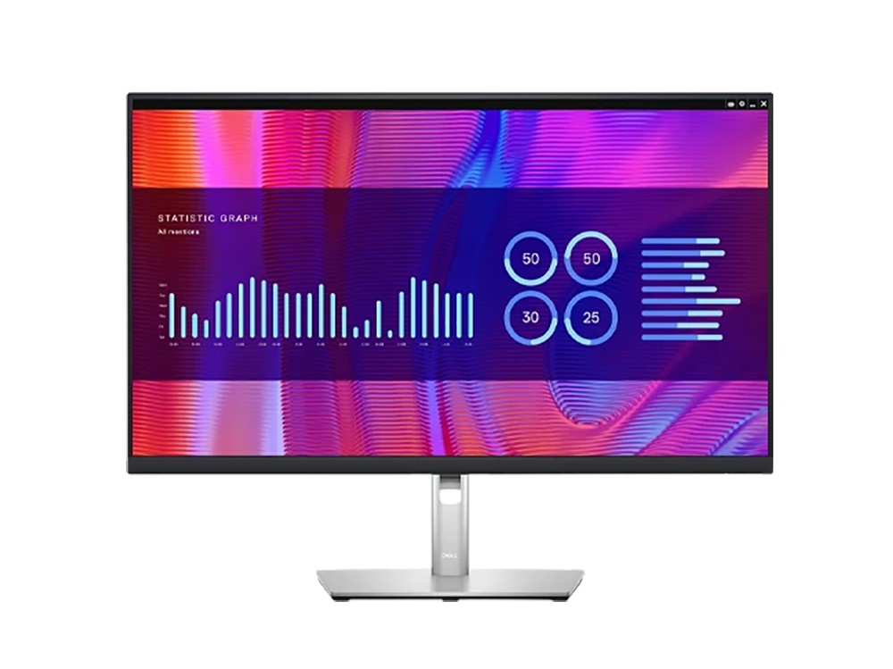 Монитор DELL 27" P2723DE, IPS, QHD, 60Гц, USB-C, LAN, Pivot, Серебристый [14]