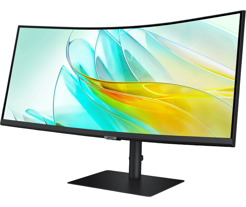 Монитор Samsung 34" S34C650UA, Curved VA, 3440x1440, 100Гц, USB-C, LAN, Черный [11]
