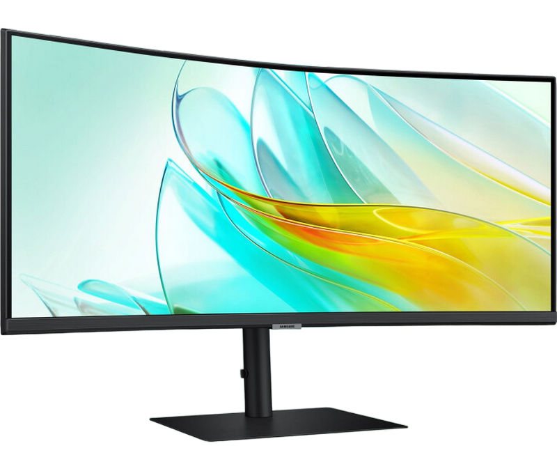 Монитор Samsung 34" S34C650UA, Curved VA, 3440x1440, 100Гц, USB-C, LAN, Черный [4]