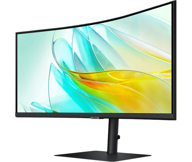 Монитор Samsung 34" S34C650UA, Curved VA, 3440x1440, 100Гц, USB-C, LAN, Черный [12]