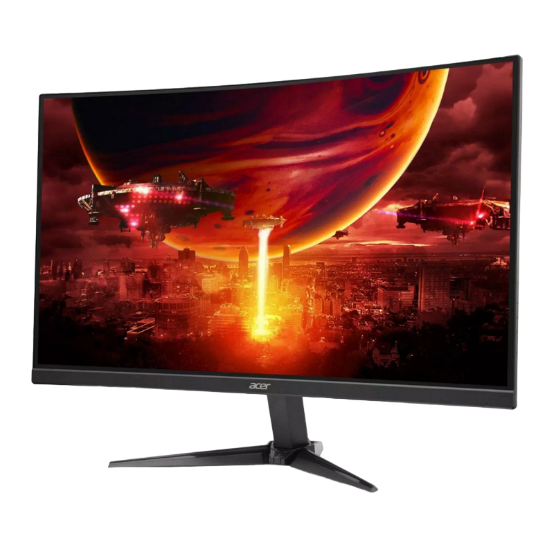 Monitor Curbat Gaming Acer 27" Nitro ED271UP3bmiipx, VA, QHD, 180Hz, 0.5ms, FreeSync, Negru [6]