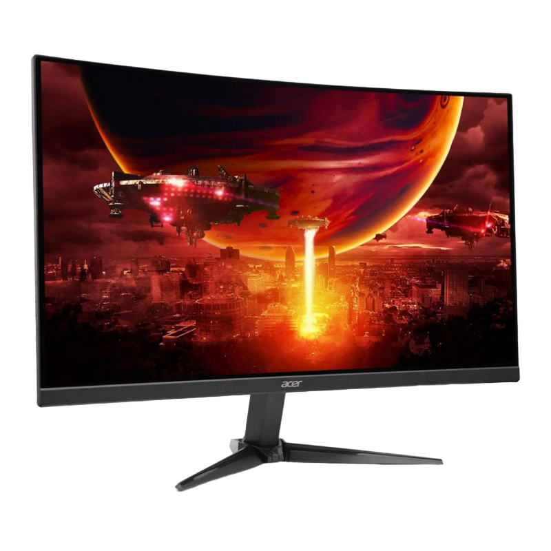 Monitor Curbat Gaming Acer 27" Nitro ED271UP3bmiipx, VA, QHD, 180Hz, 0.5ms, FreeSync, Negru [2]